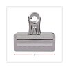 Universal Bulldog Clips, Jumbo, Nickel-Plated, PK12 UNV31266